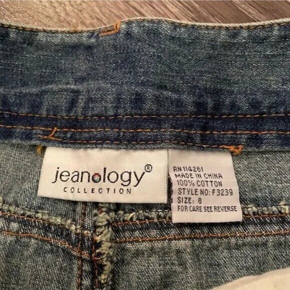 NWT Jeanology vintage denim maxi skirt - Picture 5 of 9